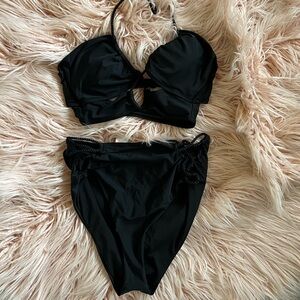 Aerie Halter Bandeau Bikini